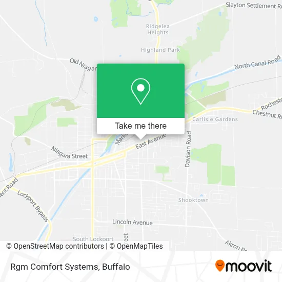 Rgm Comfort Systems map