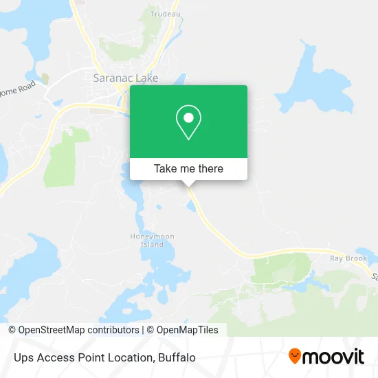 Ups Access Point Location map