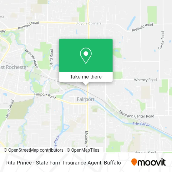Rita Prince - State Farm Insurance Agent map