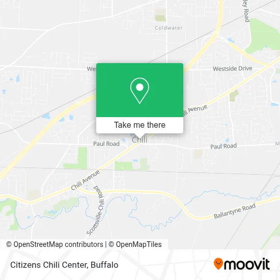 Citizens Chili Center map