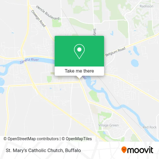 St. Mary's Catholic Chutch map