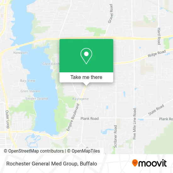 Rochester General Med Group map