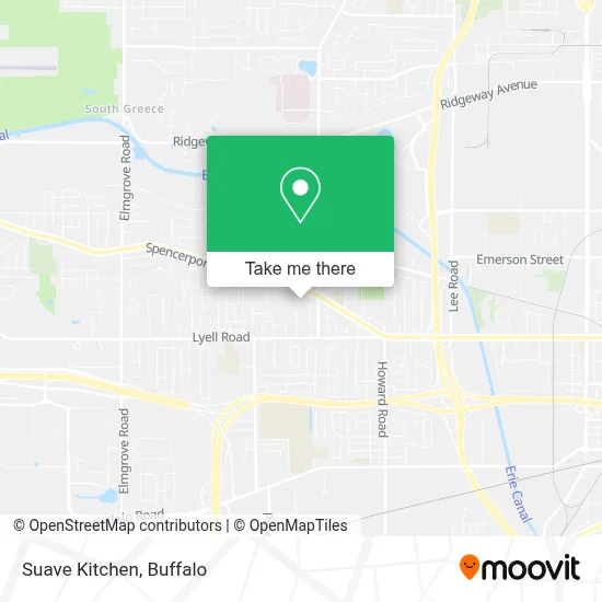 Suave Kitchen map