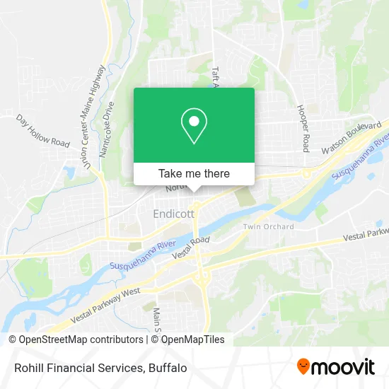 Rohill Financial Services map