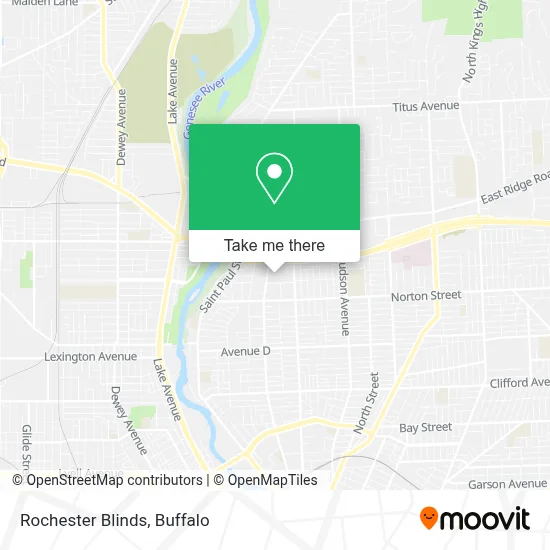Rochester Blinds map