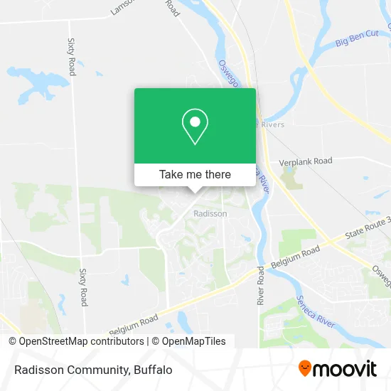 Radisson Community map