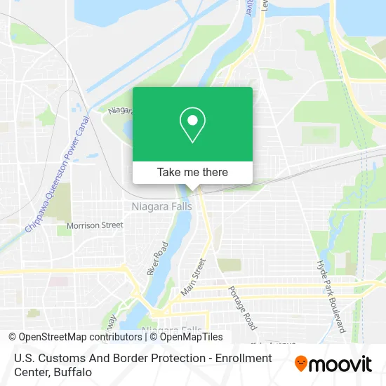 U.S. Customs And Border Protection - Enrollment Center map