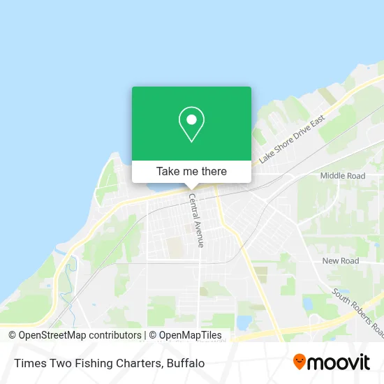 Times Two Fishing Charters map