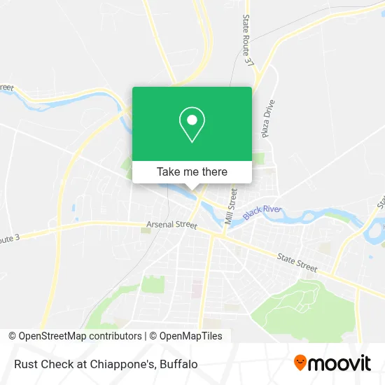 Rust Check at Chiappone's map
