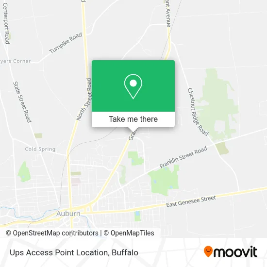 Ups Access Point Location map