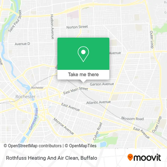Rothfuss Heating And Air Clean map