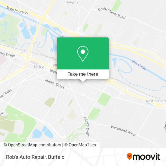 Rob's Auto Repair map