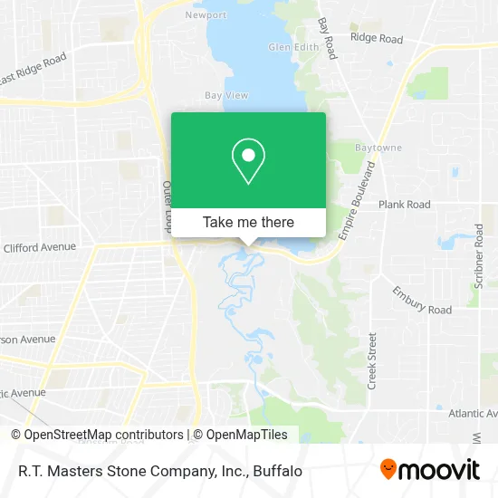 R.T. Masters Stone Company, Inc. map