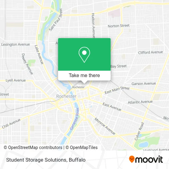 Student Storage Solutions map
