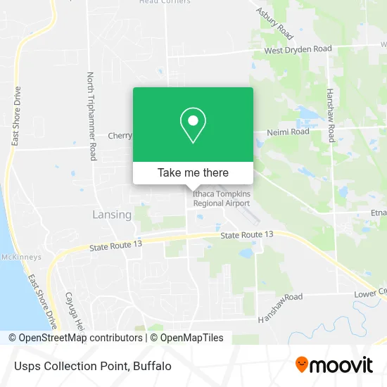Usps Collection Point map