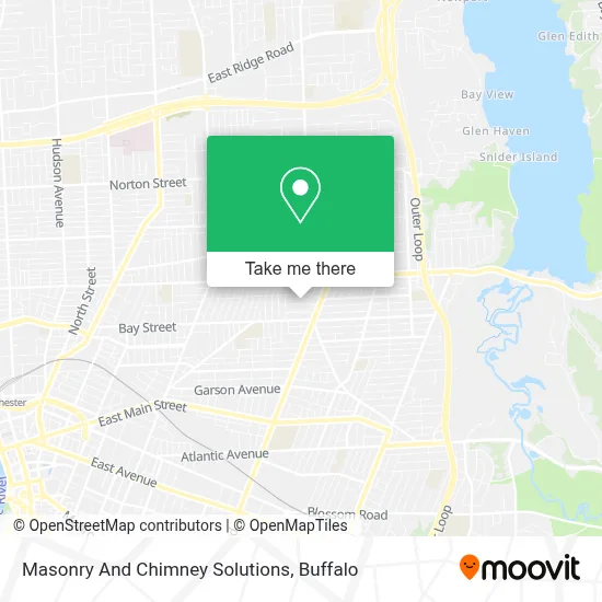 Masonry And Chimney Solutions map