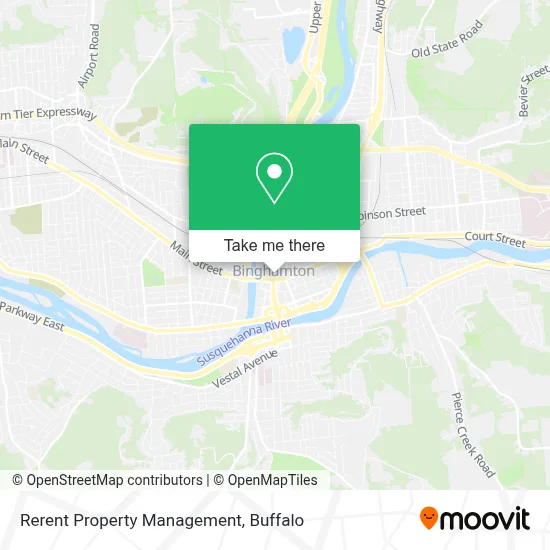 Rerent Property Management map