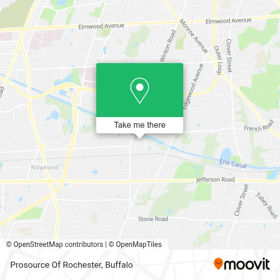 Prosource Of Rochester map