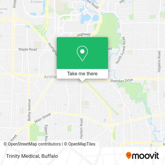 Trinity Medical map