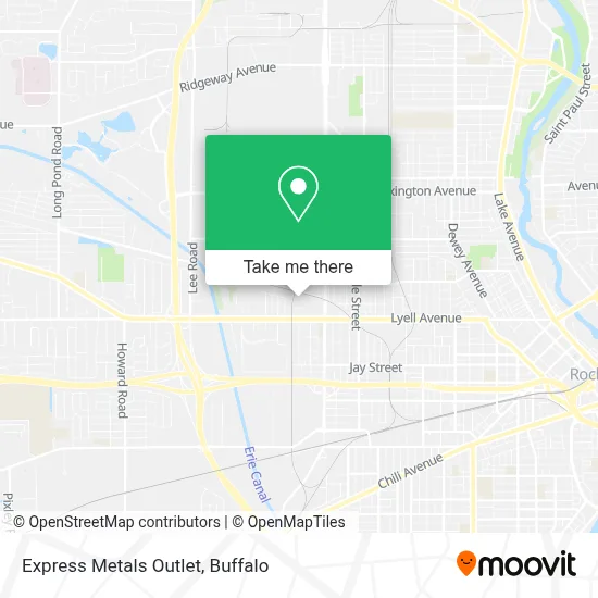 Express Metals Outlet map