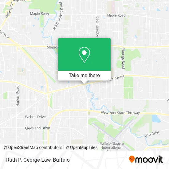Ruth P. George Law map