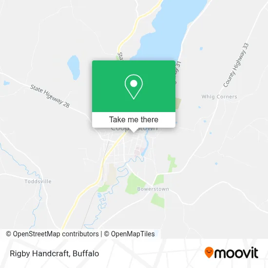 Rigby Handcraft map
