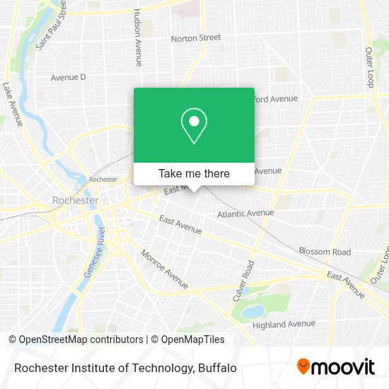Rochester Institute Of Technology map