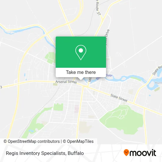 Rgis Inventory Specialists map