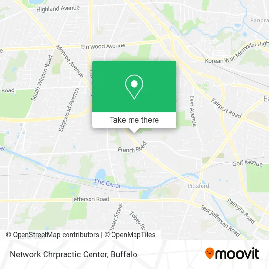 Network Chrpractic Center map
