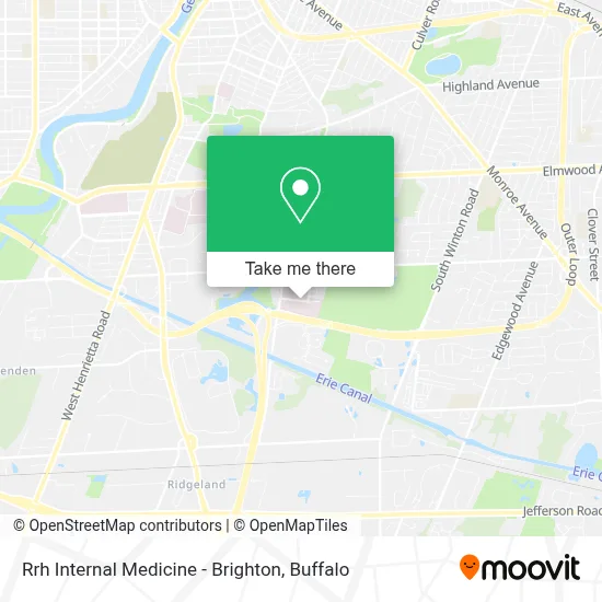 Rrh Internal Medicine - Brighton map