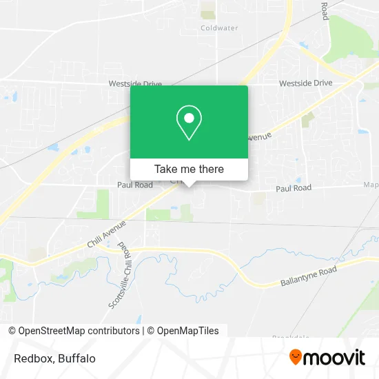 Redbox map