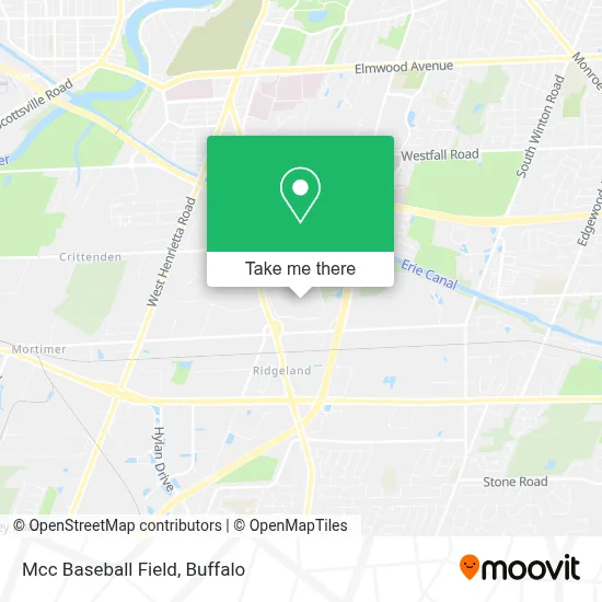 Mcc Baseball Field map