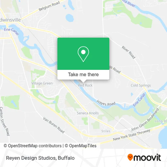 Reyen Design Studios map