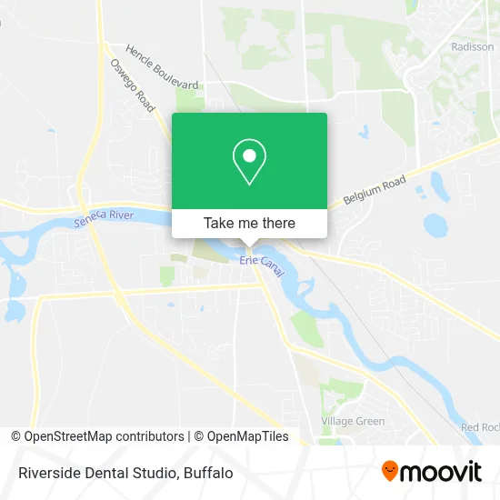 Riverside Dental Studio map