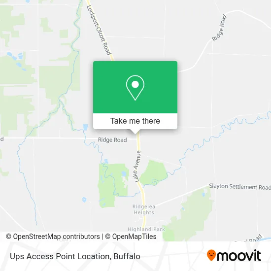 Ups Access Point Location map