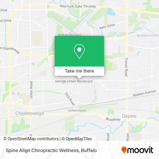 Spine Align Chiropractic Wellness map