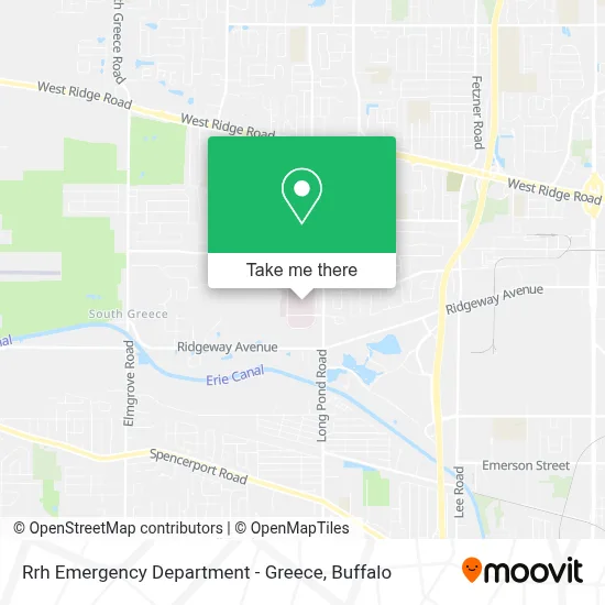 Rrh Emergency Department - Greece map
