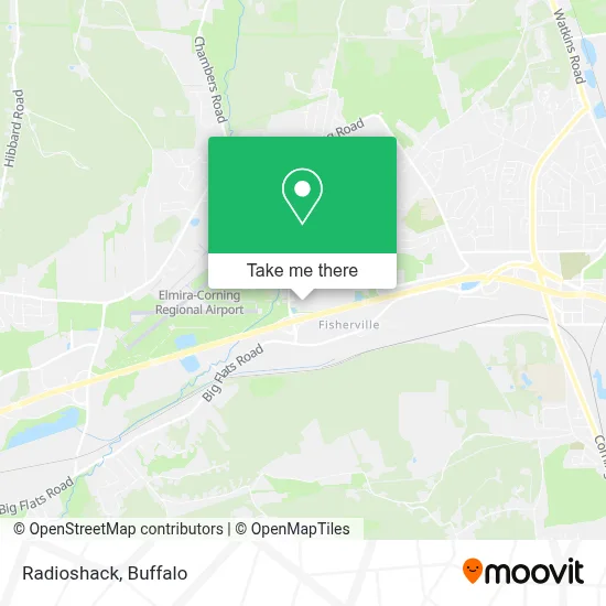 Radioshack map