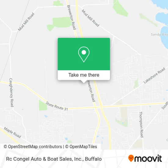 Rc Congel Auto & Boat Sales, Inc. map