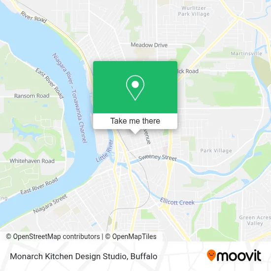 Monarch Kitchen Design Studio map