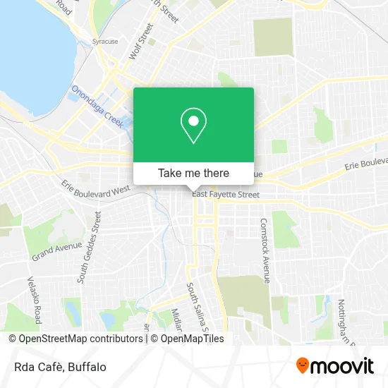 Rda Cafè map
