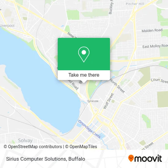 Sirius Computer Solutions map