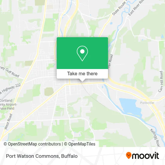 Port Watson Commons map