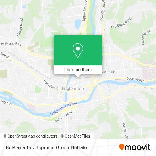 Bx Player Development Group map