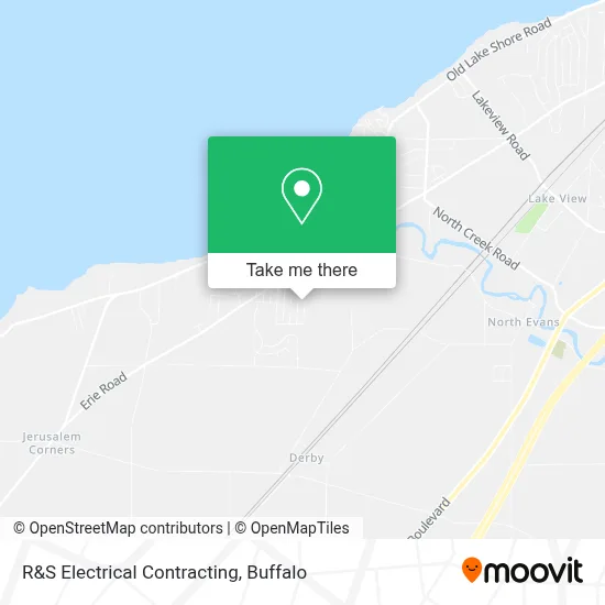R&S Electrical Contracting map