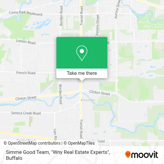 Simme Good Team, "Wny Real Estate Experts" map