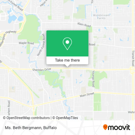 Ms. Beth Bergmann map