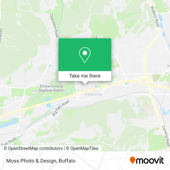 Moss Photo & Design map