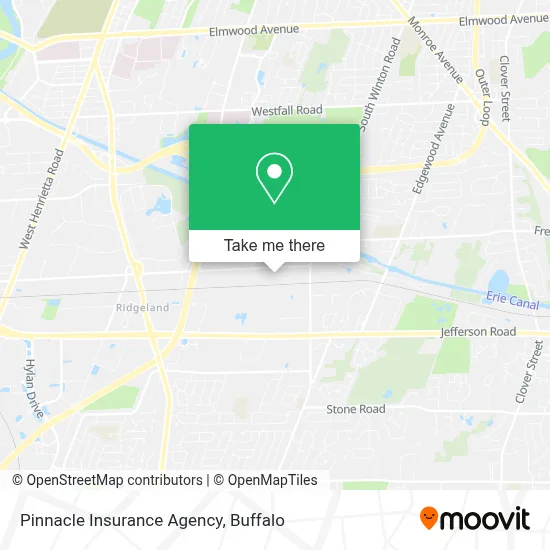 Pinnacle Insurance Agency map