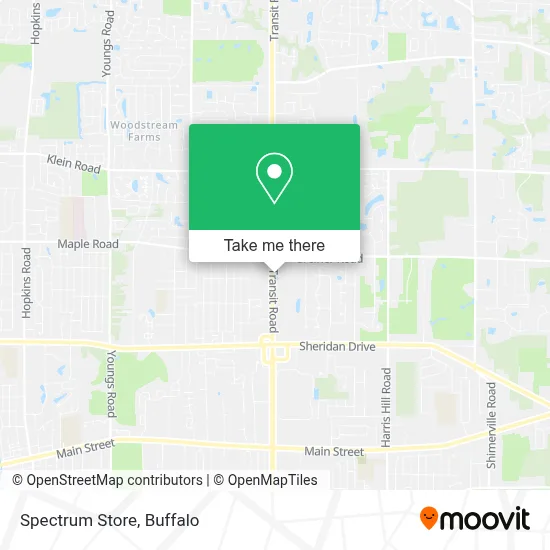 Spectrum Store map